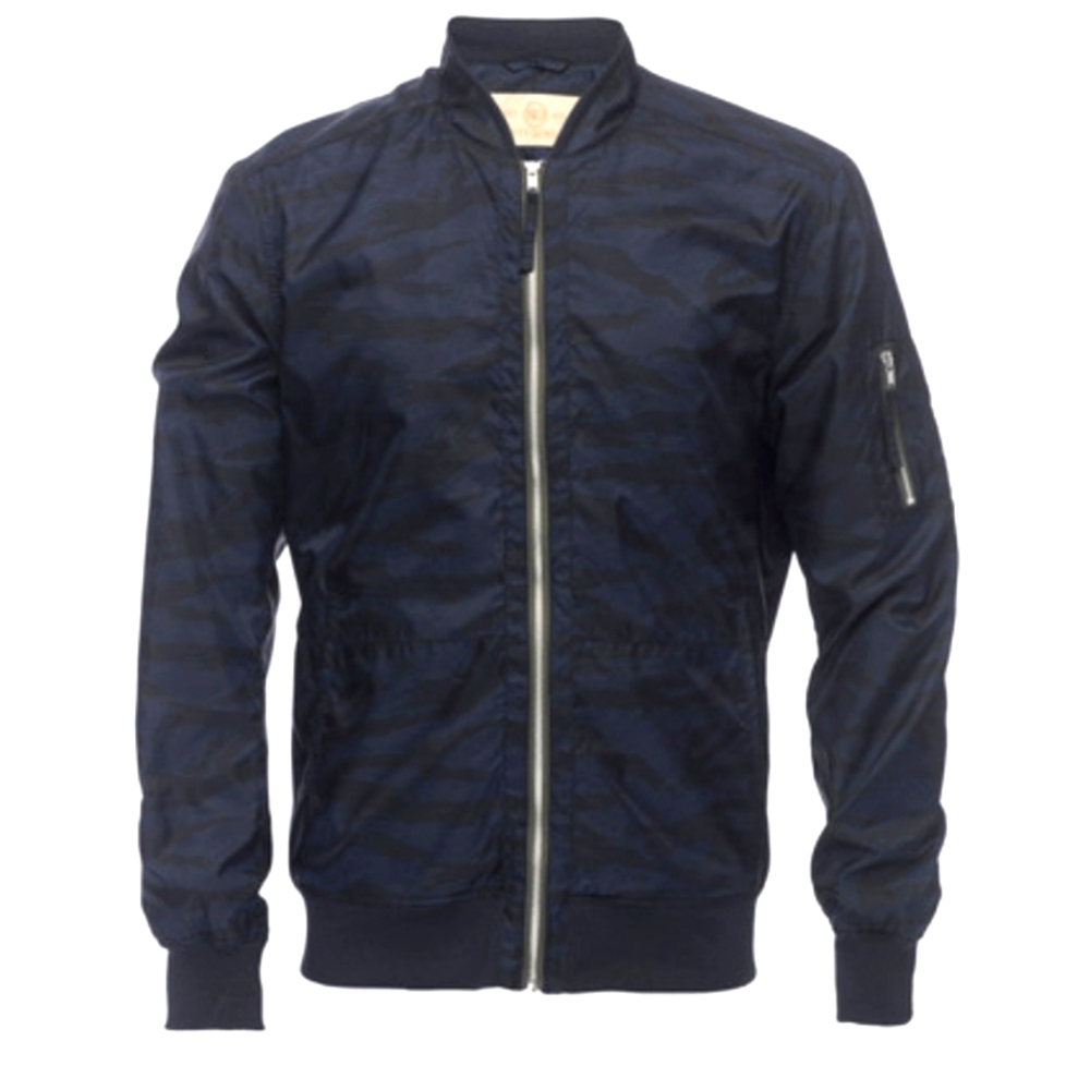 Nifty Genius Camo Bomber Jacket